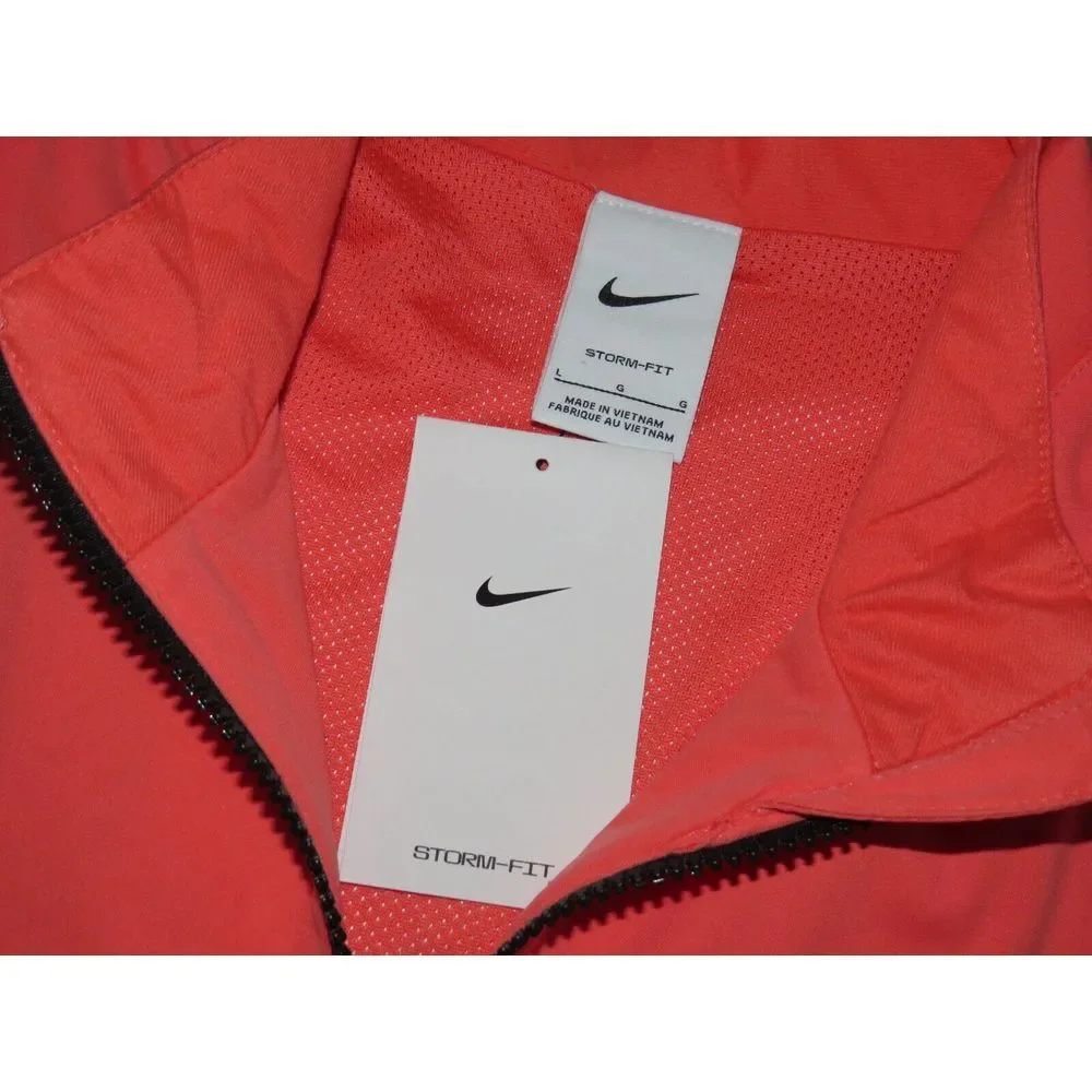NEW! Men's Nike Golf‎ STORM-FIT Coral Zip-Up Lined Jacket DA2867-814 sz. XL NWT!